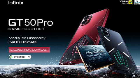 Infinix GT 50 Pro to Launch in India on October 27 with Advanced Liquid Cooling Technology