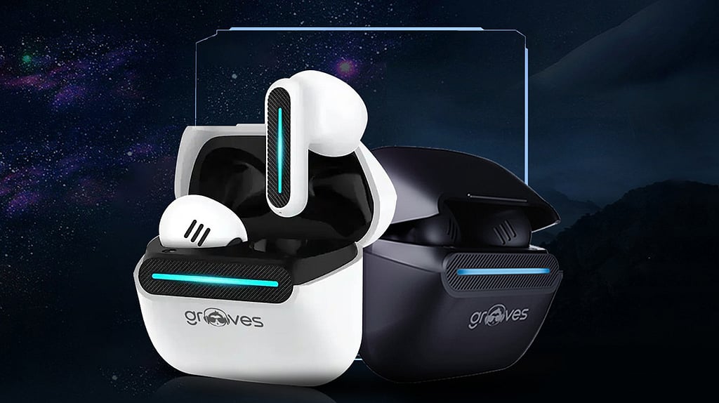 Grooves Unveils 'Delta' Gaming TWS with up to 120 Hours Battery Life
