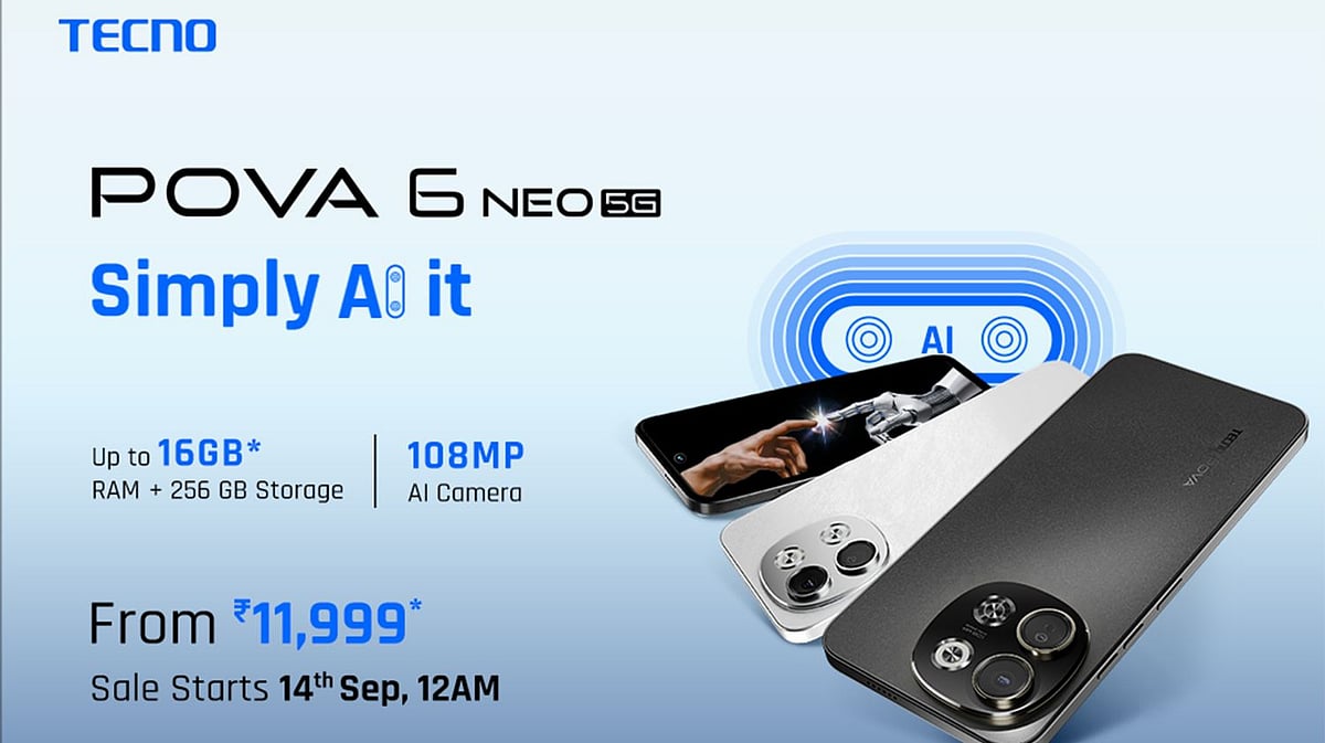 TECNO Launches New POVA 6 Neo Smartphone with 108MP Camera