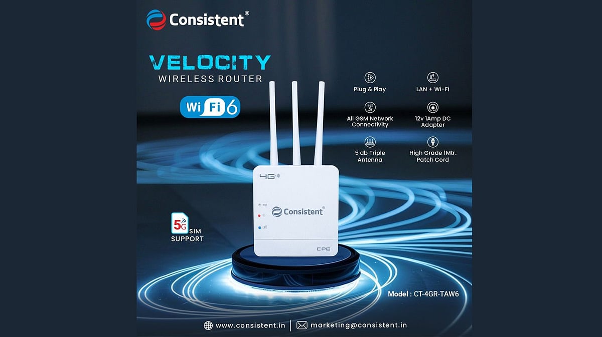 Experience Seamless Internet with Consistent's Velocity WiFi Router