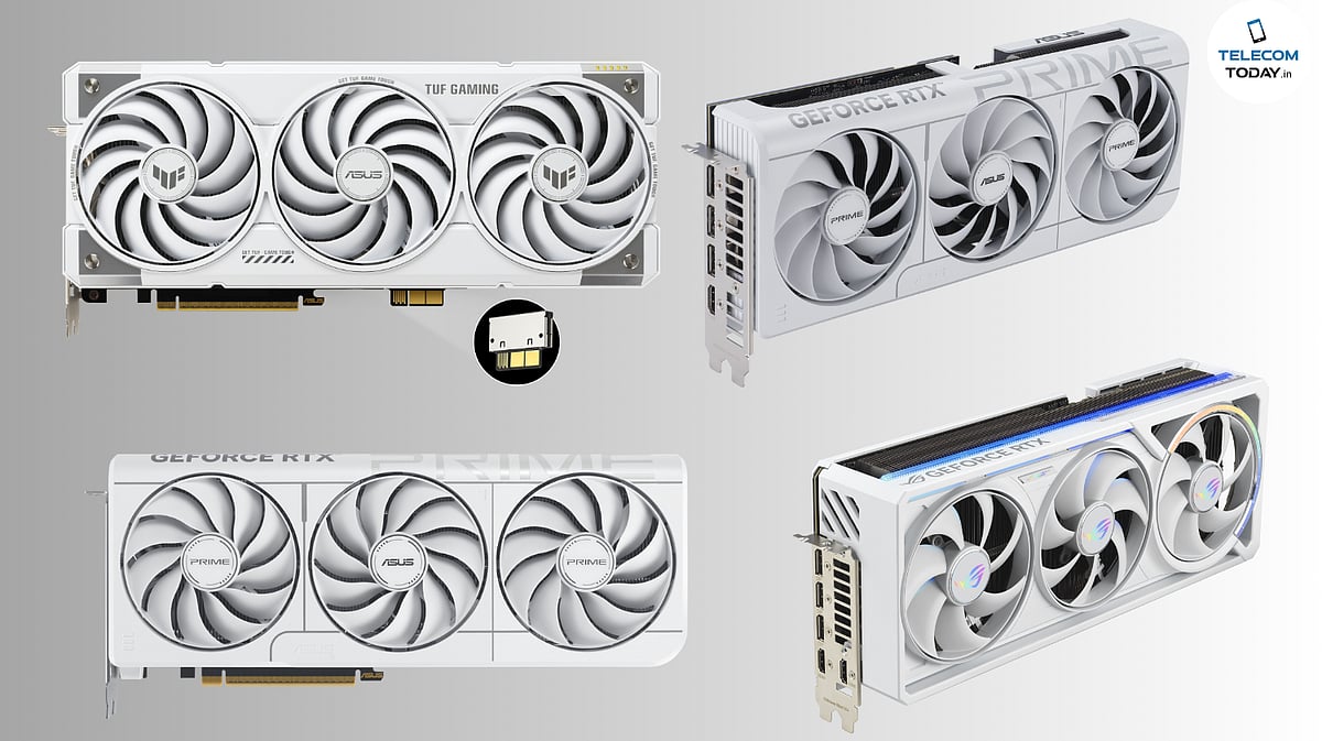 ASUS Rolls Out GeForce RTX 50 Series GPUs in Stunning White Finish