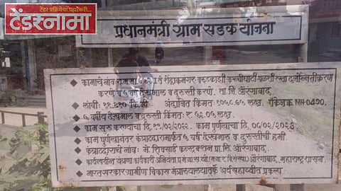 मराठवाड्यातील 8 जिल्ह्यातील मुख्यमंत्री, प्रधानमंत्री ग्रामसडक योजनेत घोळ; चौकशी कधी?