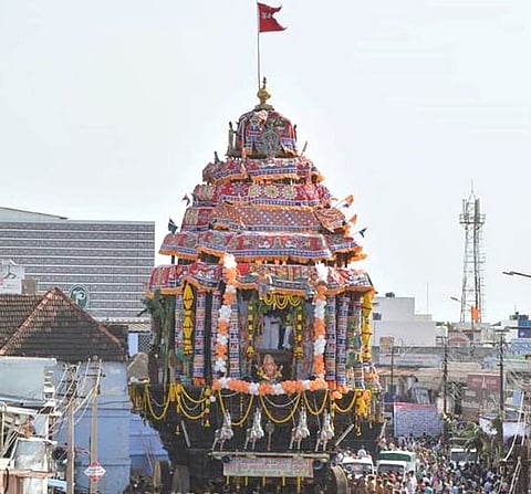 nellaiappar kovil aani car festival