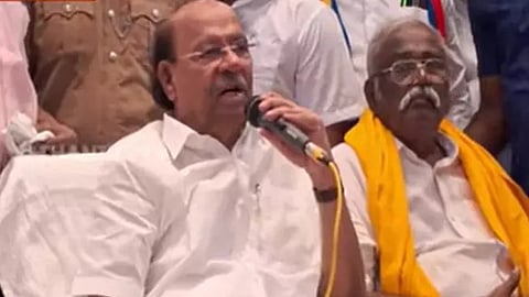 in PMK working committee meeting, resolution against anbumani