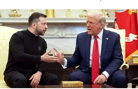 Russia Ukraine War - Donald Trump Ask Volodymyr Zelenskyy to Attack Moscow