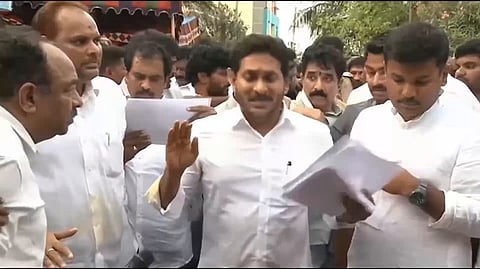 Former CM Jagan Mohan Reddy in Andhra Pradesh Liquor Scam