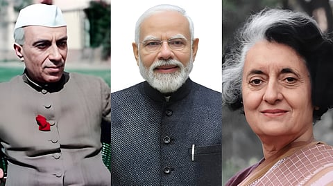 PM Narendra Modi as India's 2nd Longest Prime Ministers List