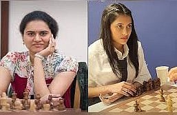 Indian Players Divya Deshmukh vs Koneru Humpy in FIDE Chess World Cup Final 2025