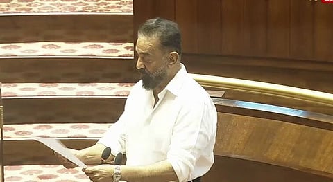 Actor MNM Leader Kamal Haasan Take Oath As Rajya Sabha MP Today