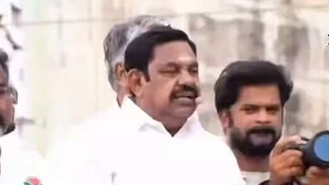 ADMK Chief Edappadi Palanisamy Slams DMK Government on Police Security