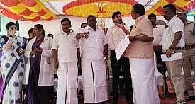 DMK MP vs DMK MLA Clash  in TN Government Function in Andipatti