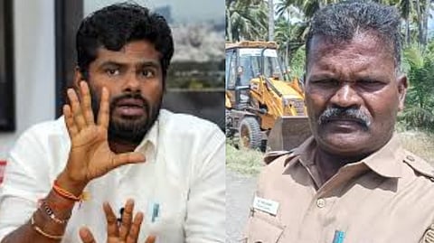 BJP Ex President Annamalai on Tiruppur SI Shanmugavel Murder Issue