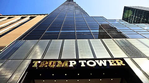 US President Donald Trump Tower in India