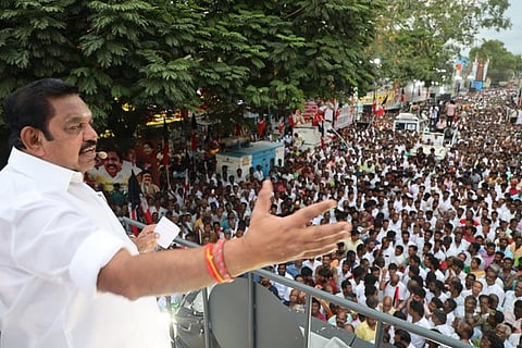 ADMK Chief Edappadi Palaniswami Criticize DMK on Fake Voters in Virudhunagar Road Show