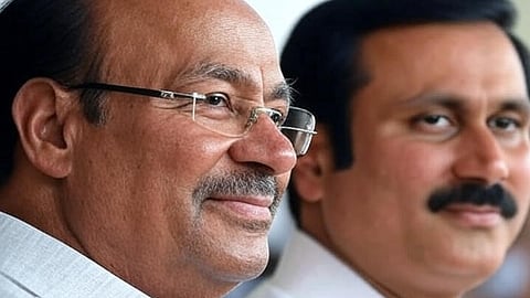 PMK Leader Ramadoss vs Anbumani Ramadoss Fight Issue