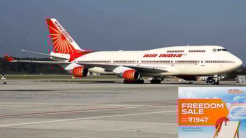 Air India Express Ticket Freedom Sale Discount Offer 2025