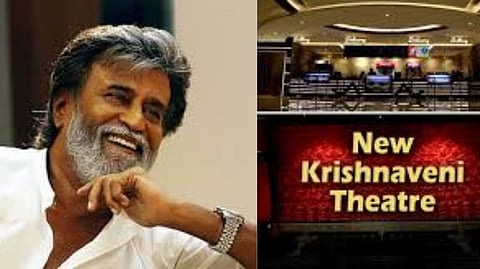 Actor Rajinikanth 50th Year Coolie Movie Release in Krishnaveni Theatre in Chennai