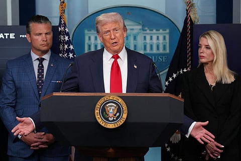 President Donald Trump taking control of Washington DC's police department