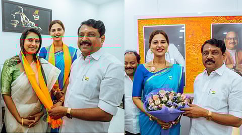 Tamil Actress Kasthuri, joined in Bharatiya Janata Party