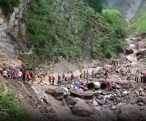 Jammu Kashmir Cloudburst Today Update in Tamil