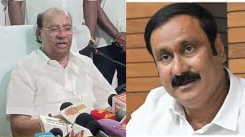 PMK Leader Ramadoss vs Anbumani Fight Update