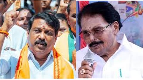 BJP President Nainar Nagendran Condemns DMK Minister KKSSR Sattur Ramachandran Remarks