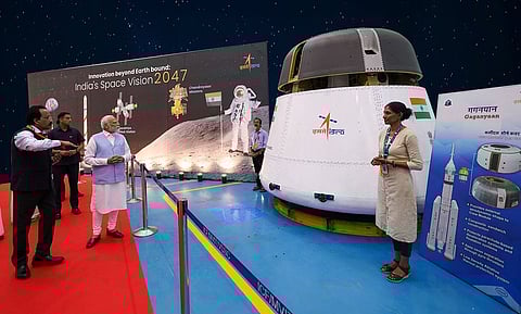 PM Narendra Modi Wishes National Space Day 2025