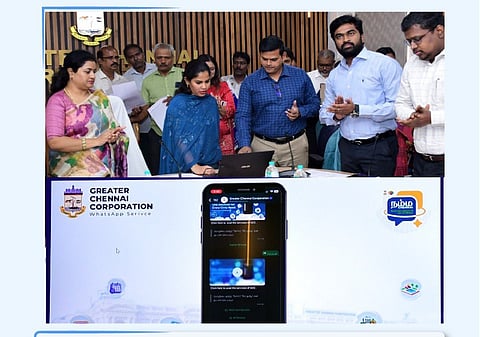 Greater Chennai Corporation Provides 32 Services Through WhatsApp Governance