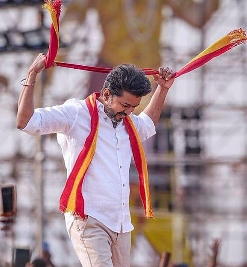 TVK Vijay 2nd Madurai Manadu Selfie with Fans Video Record in Instagram