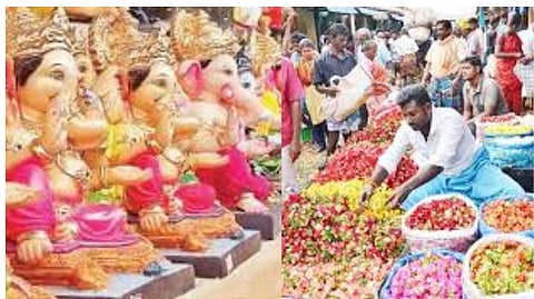 Vinayagar Chaturthi 2025 Festival Purchase in Tamil Nadu