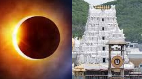 Gates of Tirumala temple will be closed for 12 hours on September 7th view of lunar eclipse