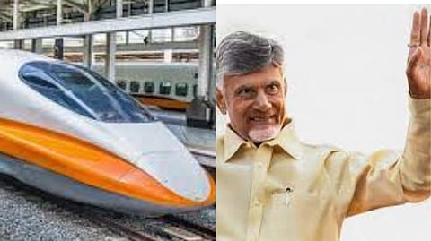 Andhra Pradesh CM Chandrababu Naidu on Bullet Train