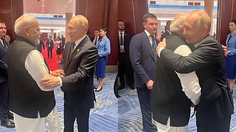 PM Narendra Modi Meeting with Vladimir Putin in SCO Meeting News in Tamil