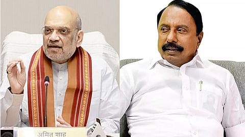 Sengottaiyan meets Amit Shah During Delhi Visit