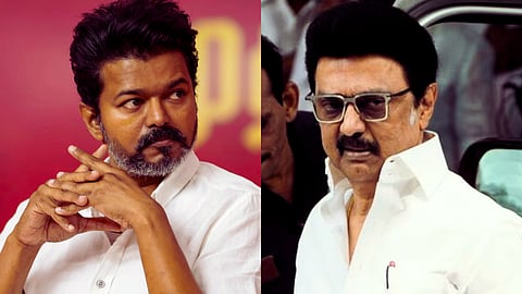 TVK Leader Vijay Condemns DMK Government on Police Registered Case Against Bussy N Anand