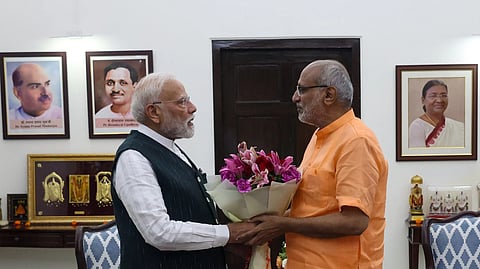 CP Radhakrishnan Elected As 15th Vice President of India