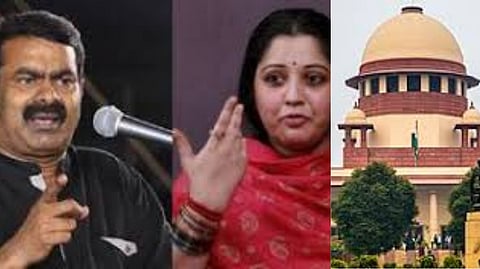Supreme Court on Seeman Vijayalakshmi Case Update in Tamil