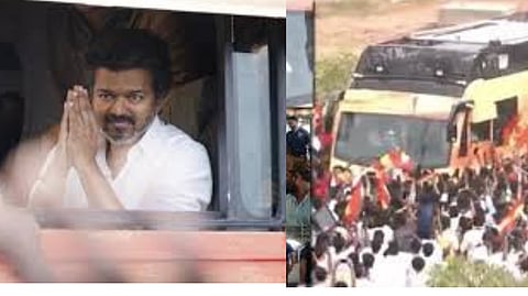 TVK Vijay Election Campaign Tour in Trichy Update in Tamil