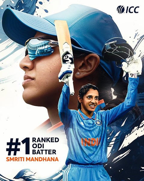 Smriti Mandhana's ICC ODI Batting Rankings in Tamil