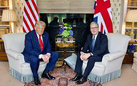 US President Donald Trump Praised PM Narendra Modi During Britain Visit in Tamil