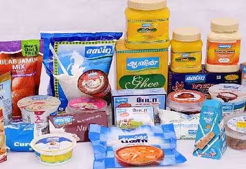 GST tax reduction coming to effect, prices of Aavin dairy products reduced