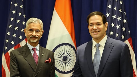 S Jaishankar Meets Marco Rubio in UNGA Meet 2025 in Tamil