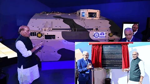 Rajnath Singh inaugurates Army Armoured Vehicle Manufacturing Plant in Morocco