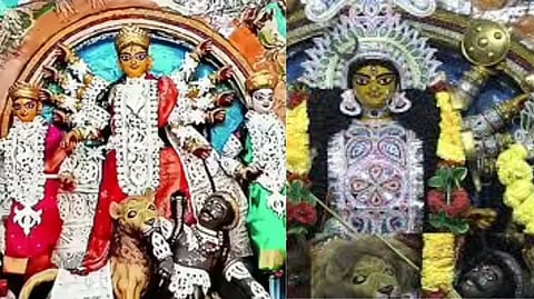 Durga Devi Idol Worship on Vijayadashami 2025 in Uttar Pradesh