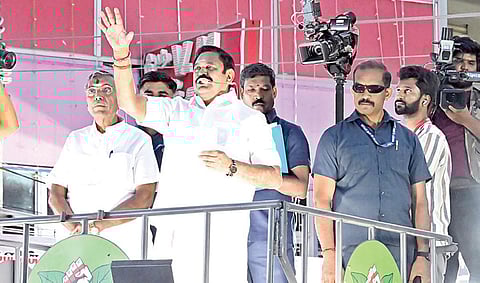 ADMK Chief Edappadi Palanisamy About Karur Stampede Incident in Dharmapuri Election Campaign