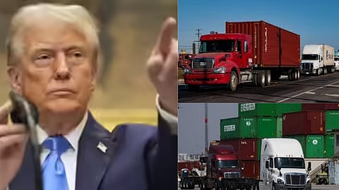 President Trump announced that all types of imported trucks will be subject to 25% tariff from Nov 1st