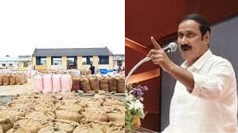 Anbumani Ramadoss Condemns DMK Government on Paddy Procurement Issue in Tamil Nadu Delta Farmers