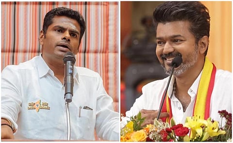 Vijay doesn't have to go to Karur to file a petition with the DGP - Annamalai!