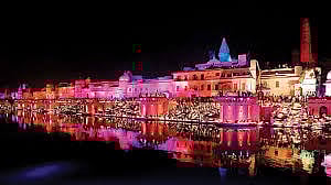 26 Lakhs Lamps at Ayodhya Deepotsav Lights 2025 for Guinness World Record in Ayodhya Ram Temple