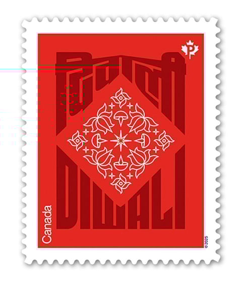 Canada released a special Diwali stamp for 2025 to celebrate multiculturalism
